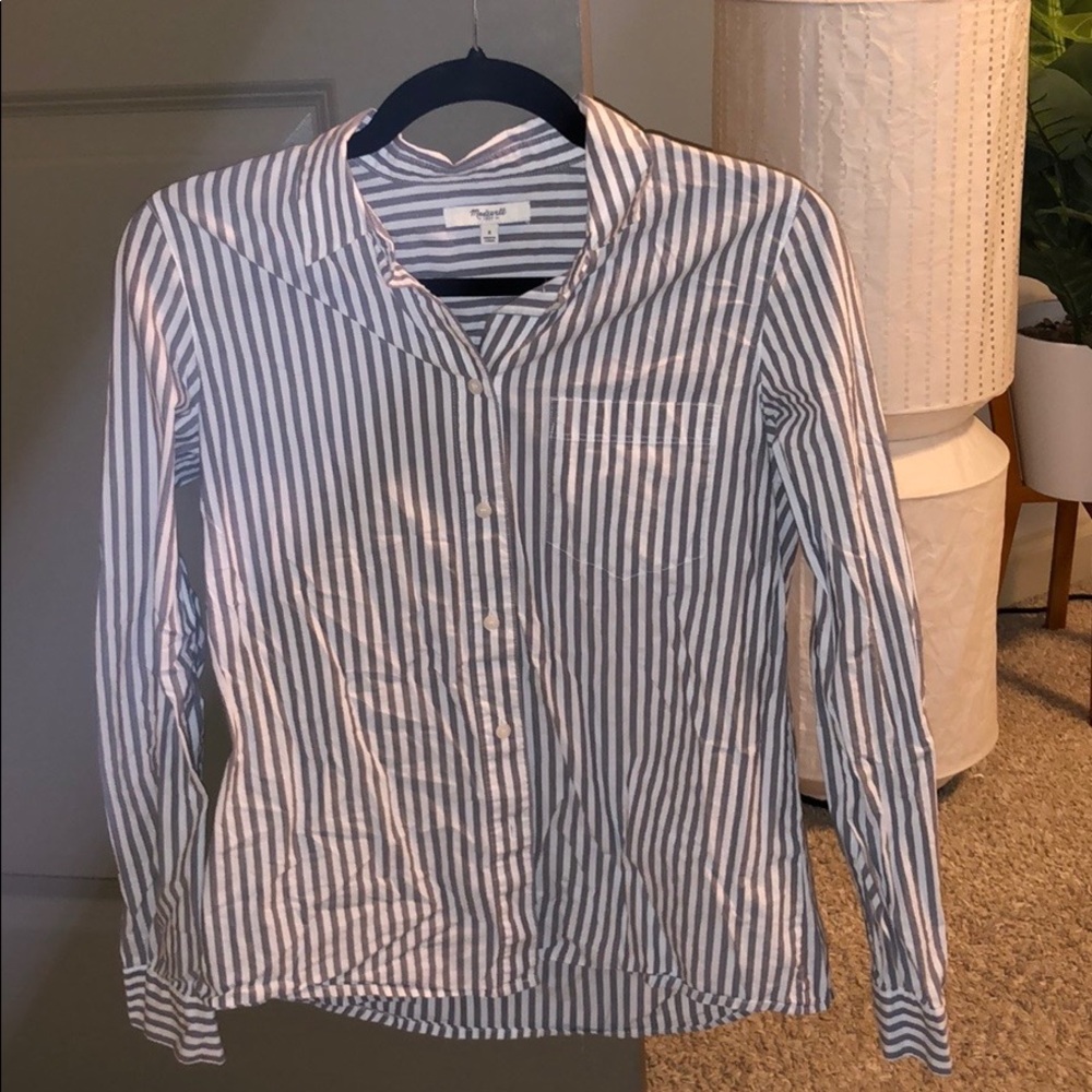Madewell Striped Button Down